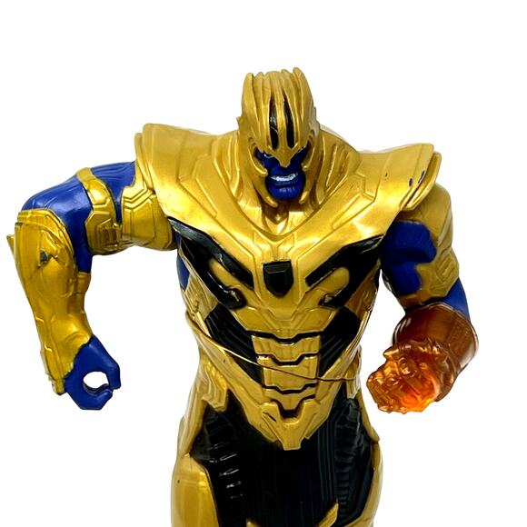 Thanos 8" Talking Figure Marvel Avengers Light-Up Fist 2017 - Picture 2 of 8